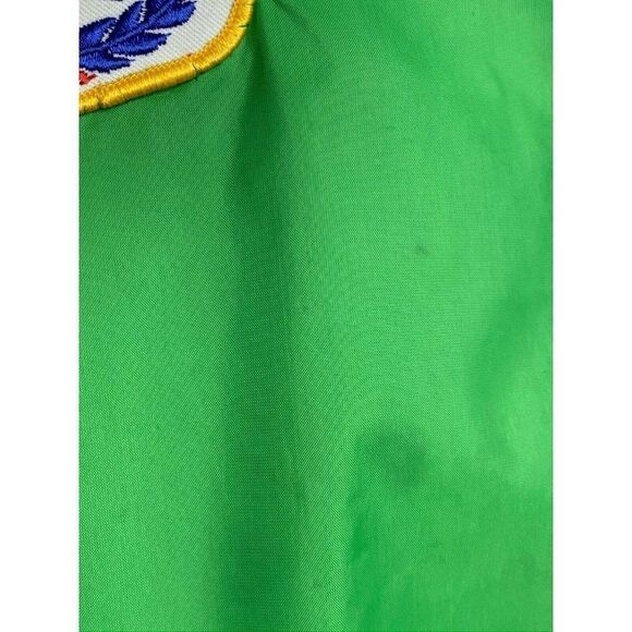 Vtg AAU Junior Olympics Windbreaker Jacket L Green - Picture 6 of 10